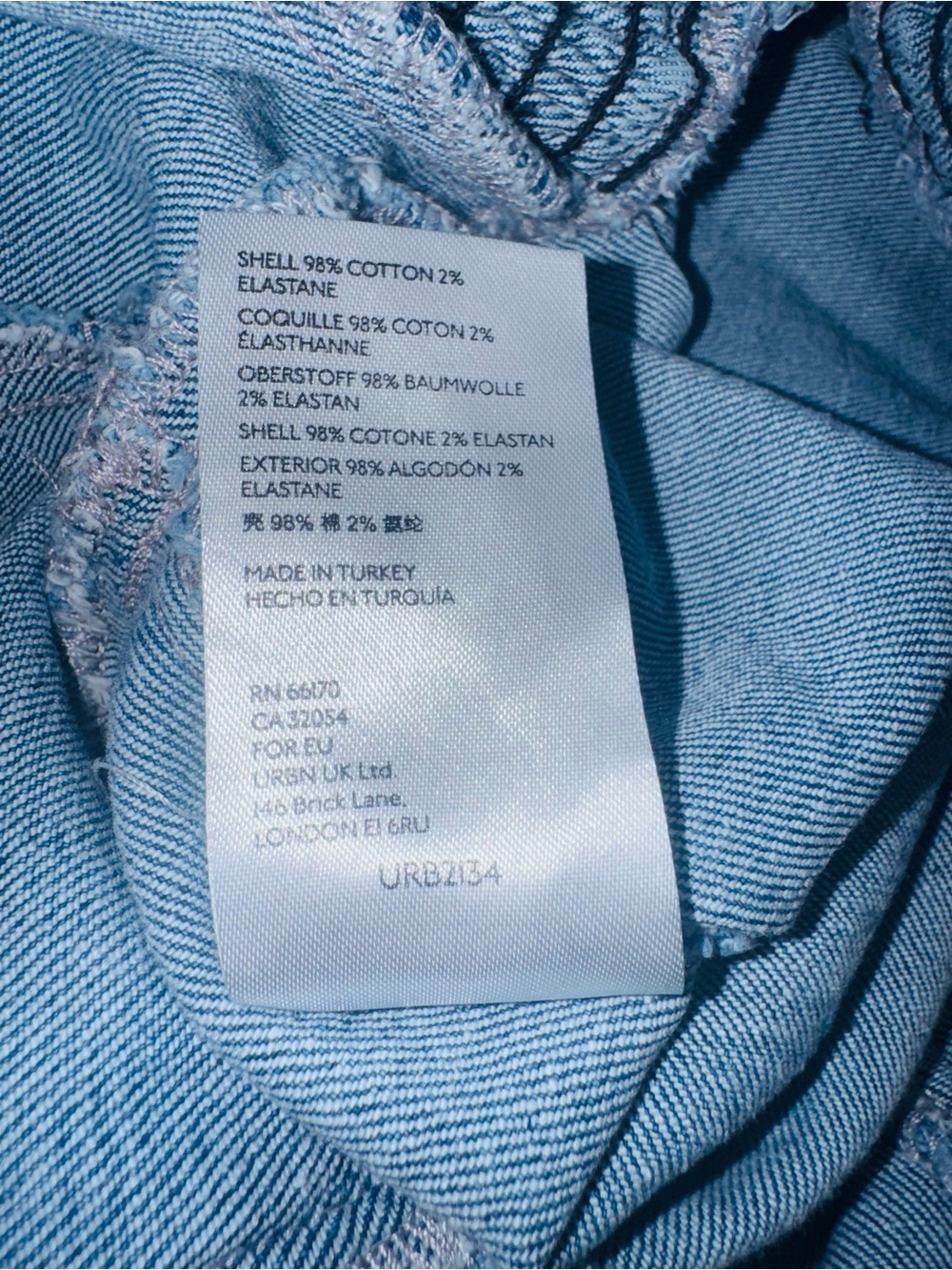 BDG Urban Outfitters Emmey Ruffle Denim Jumpsuit - Picture 8 of 8